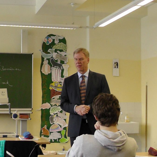 besuch_minister8 Montessori-Schulzentrum Leipzig - Neuigkeiten - Polit-Prominenz an der Monte